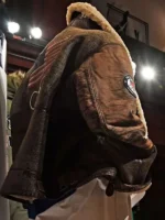 Olympics 2026 Team USA Flight Leather Jacket