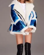 Model Elsa Hosk Nicole Benisti’s Fall Puffer Jacket