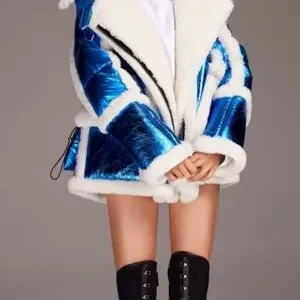 Model Elsa Hosk Nicole Benisti’s Fall Puffer Jacket