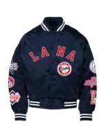 World Tour 2024 Lana Del Rey Blue Bomber Jacket