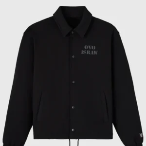 WWE Raw Is War Black Coaches Jacket 2025