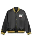 WWE Legends Black Satin Varsity Jacket Unisex