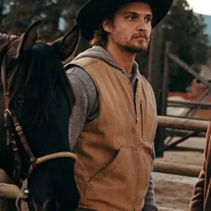 Kayce Dutton Yellowstone Luke Grimes Vest