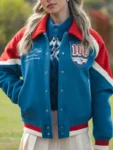 NY Rangers Centennial 2026 Blue Varsity Jacket