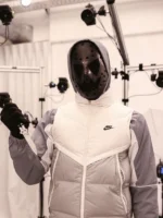 11 Rappeurs à Suivre Menace Santana Windrunner Puffer Vest