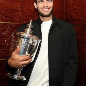 US Open 2025 Carlos Alcaraz Black Jacket