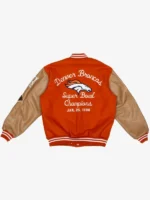 Super Bowl 1998 Broncos vs Packers Varsity Jacket