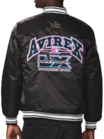 Avirex X Starter Super Bowl LX Satin Varsity Jacket