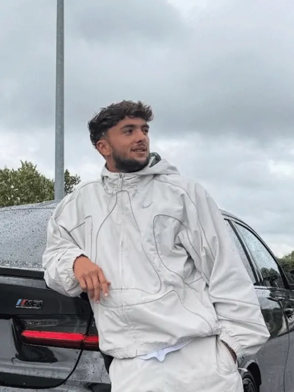 24 HEURES À PARIS Inoxtag Hooded Jacket 24 HEURES À PARIS Inoxtag Hooded Jacket