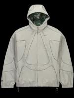 24 HEURES À PARIS Inoxtag Hooded Jacket - Image 4