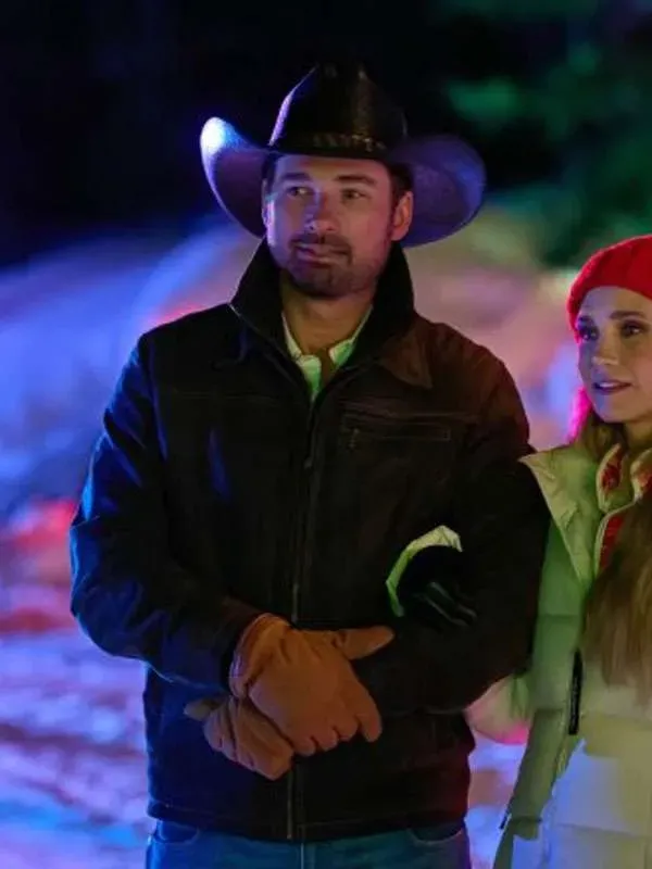 Warren Christie Brown Leather Jacket Royal Montana