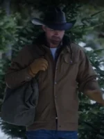 Huntley Brown Cotton Jacket Royal Montana Christmas - Image 2