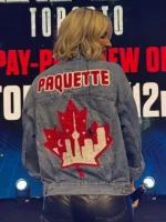 AEW All Out Toronto Renee Paquette Denim Jacket - Image 2