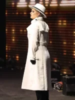 AEW Toni Storm White Wool Trench Coat 2025 - Image 2