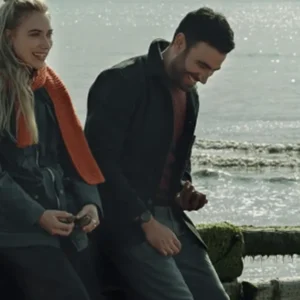 All of You Brett Goldstein Black Cotton Jacket 2025