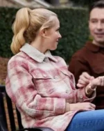 Amanda Schull The Blessing Bracelet Shearling Jacket