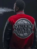 Street Money Bankroll Fresh Wool Varsity Jacket