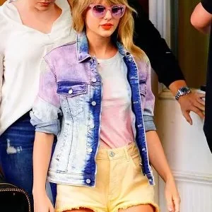 Taylor Swift Tie-Dye Denim Jacket