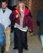 Taylor Swift Hooded Bomber Jacket
