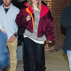 Taylor Swift Hooded Bomber Jacket