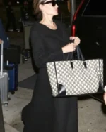 Angelina Jolie Wool Trench Coat