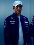 Carlos Sainz Williams F1 Blue Varsity Jacket