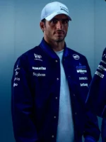 Carlos Sainz Williams F1 Blue Varsity Jacket