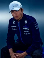 Alex Albon Williams F1 Blue Hybrid Jacket