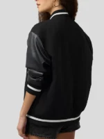 BWT Alpine F1 Black Wool Varsity Jacket - Image 3