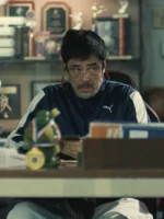 Benicio Del Toro 2025 Blue Track Jacket - Image 4