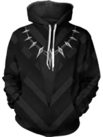 Black Panther Wakanda Forever Black Hoodie