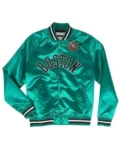 Boston Celtics Satin Varsity Jacket