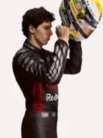 Gabriel Bortoleto Audi F1 2026 Black Racing Jumpsuit - Image 3
