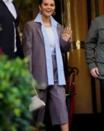 Selena Gomez Grey Blazer