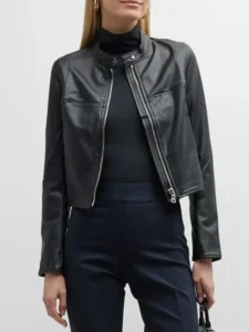Women’s Black Leather Moto Jacket Women’s Black Leather Moto Jacket