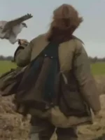 Claire Foy H Is for Hawk Green Cotton Jacket