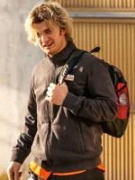 Joe Keery Black Wool Jacket Cold Storage