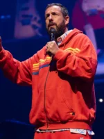 Colonial Life Arena Adam Sandler Red Hooded Jacket