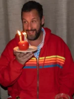 Colonial Life Arena Adam Sandler Red Hooded Jacket - Image 2