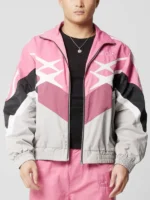 Crime 101 Barry Keoghan Pink Jacket