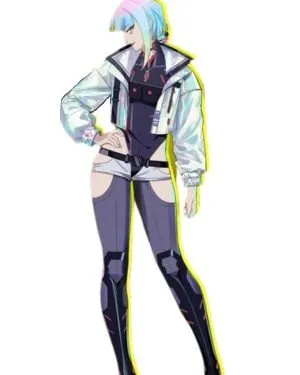 Edgerunners Lucy Cyberpunk 2077 Cosplay Cropped Jacket Edgerunners Lucy Cyberpunk 2077 Cosplay Cropped Jacket
