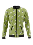 Demon Slayer Gyomei Himejima Green Bomber Jacket