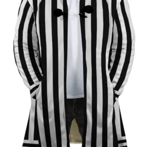 Demon Slayer Serpent Hashira Obanai Iguro Hooded Coat