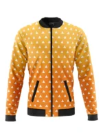 Demon Slayer Zenitsu Agatsuma Bomber Jacket
