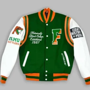 FAMU Green Letterman Varsity Jacket