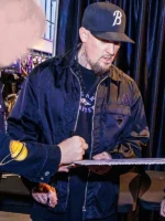 Good Charlotte Band Joel Madden Black Jacket - Image 2