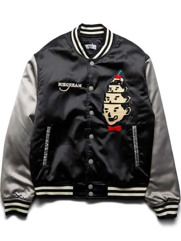 Hoodini Ice Cream Satin Jacket Hoodini Ice Cream Satin Jacket