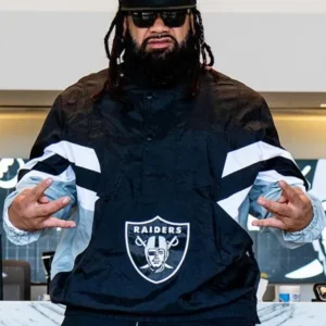 Jacob Fatu Las Vegas Raiders Starter Striker Jacket