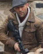 The Expendables 2 Jason Statham Leather Jacket – Lee Christmas Inspired