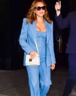 Jessica Alba Denim Blazer